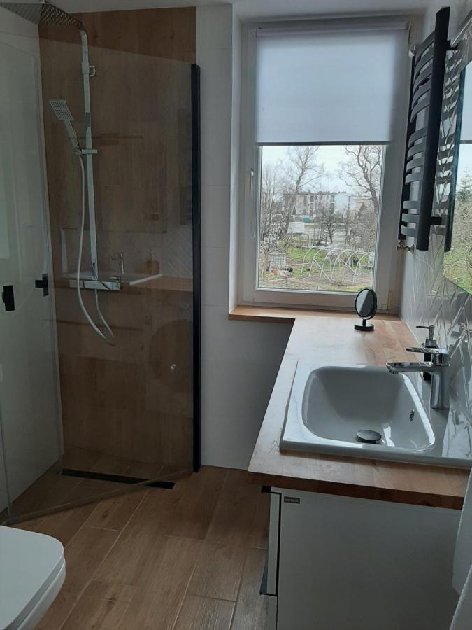 Apartament - 3 Pokojowe Dwupoziomowe Mieszkanie Z Ogrodem Krokowa Ngoại thất bức ảnh